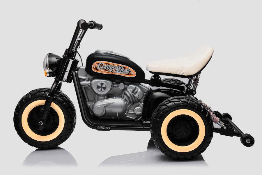 Elektro Kindermotorrad 2x800W Brushless Motoren - 24V7A - Schwarz