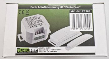 Funk Abluftsteuerung UP "Pilota Casa" - z.B. für Dunstabzugshauben, max. 2000W