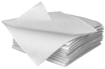 Klett-Pads 10Stück, selbstklebend - 2-lagig, 10x10cm, weiß