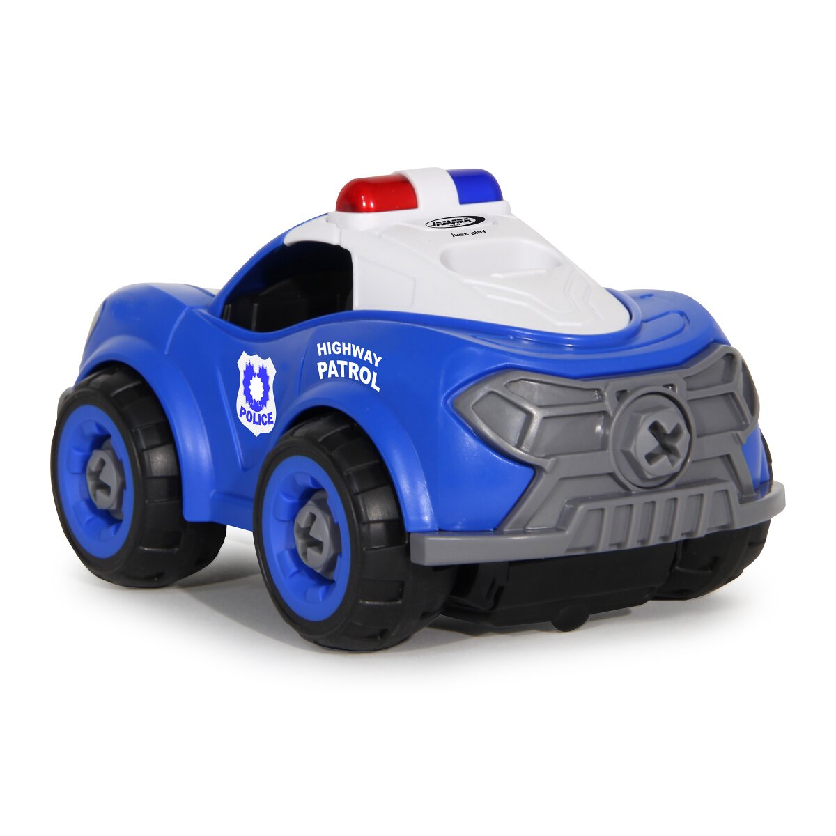 Polizeiauto First RC Kit 22teilig mit Akkuschrauber