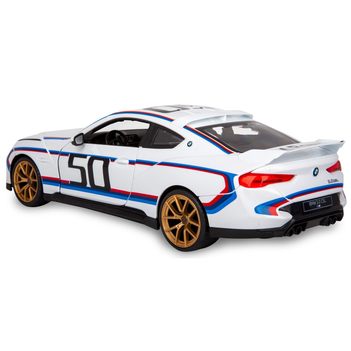 BMW 3.0 CSL 1:14 weiß 2,4GHz Tür manuell