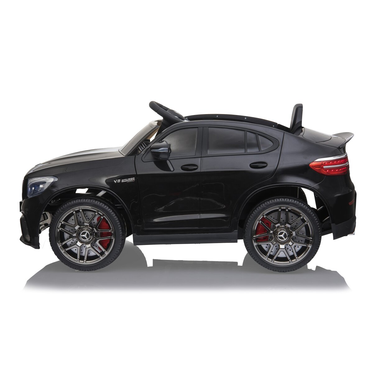 Kinderfahrzeug Mercedes-AMG GLC 63 S Coupé schwarz