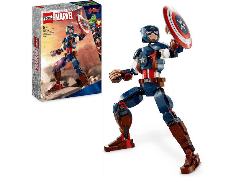 LEGO Marvel - Captain America Baufigur (76258)