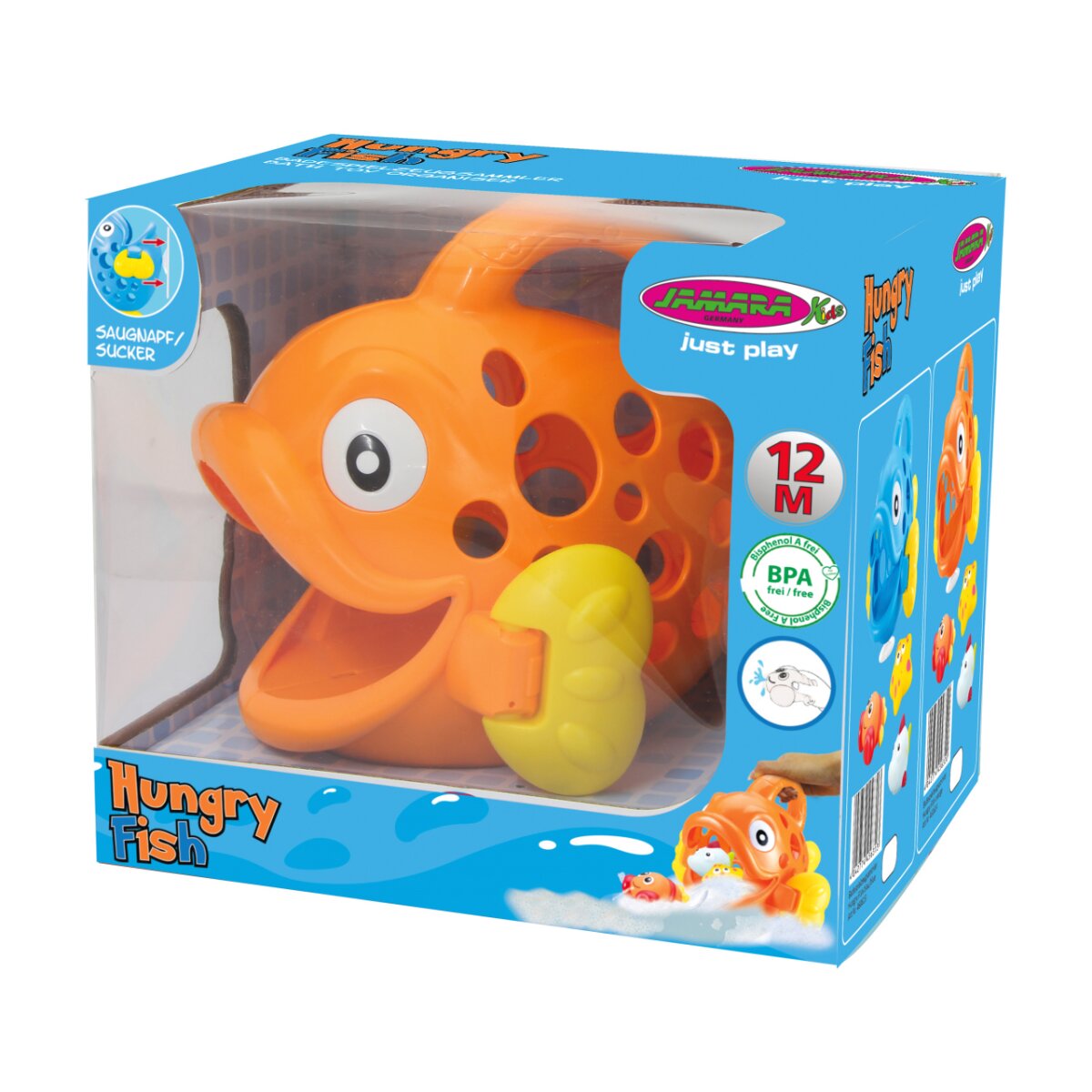 Badespielzeugsammler Hungry Fish orange