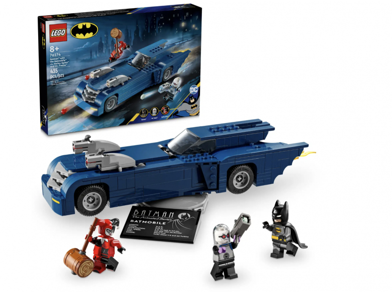 LEGO DC - Batman im Batmobil vs. Harley Quinn & Mr (76274)