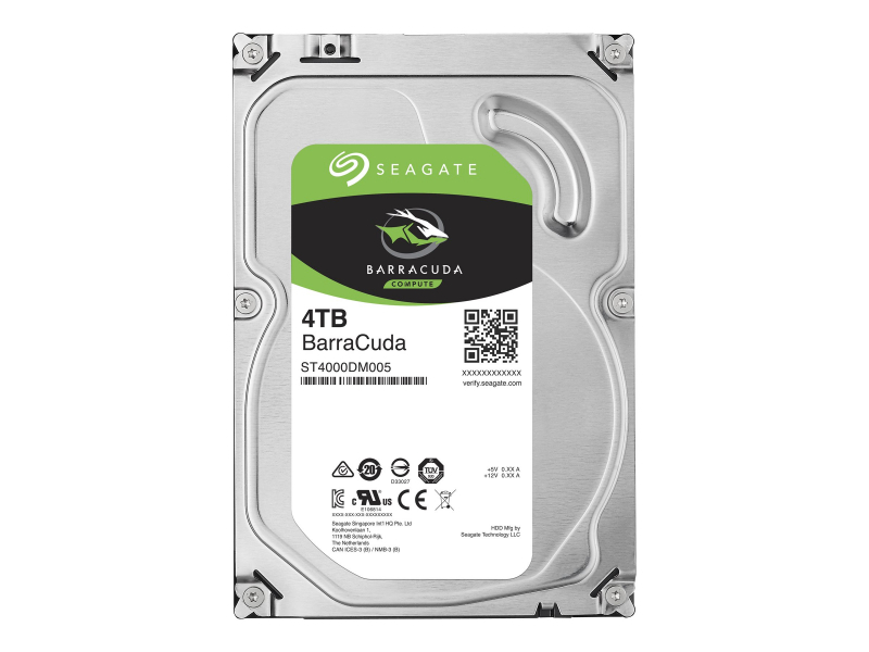 Seagate Barracuda 4TB 3.5 SATA III 6Gb/s 256MB - ST4000DMA04