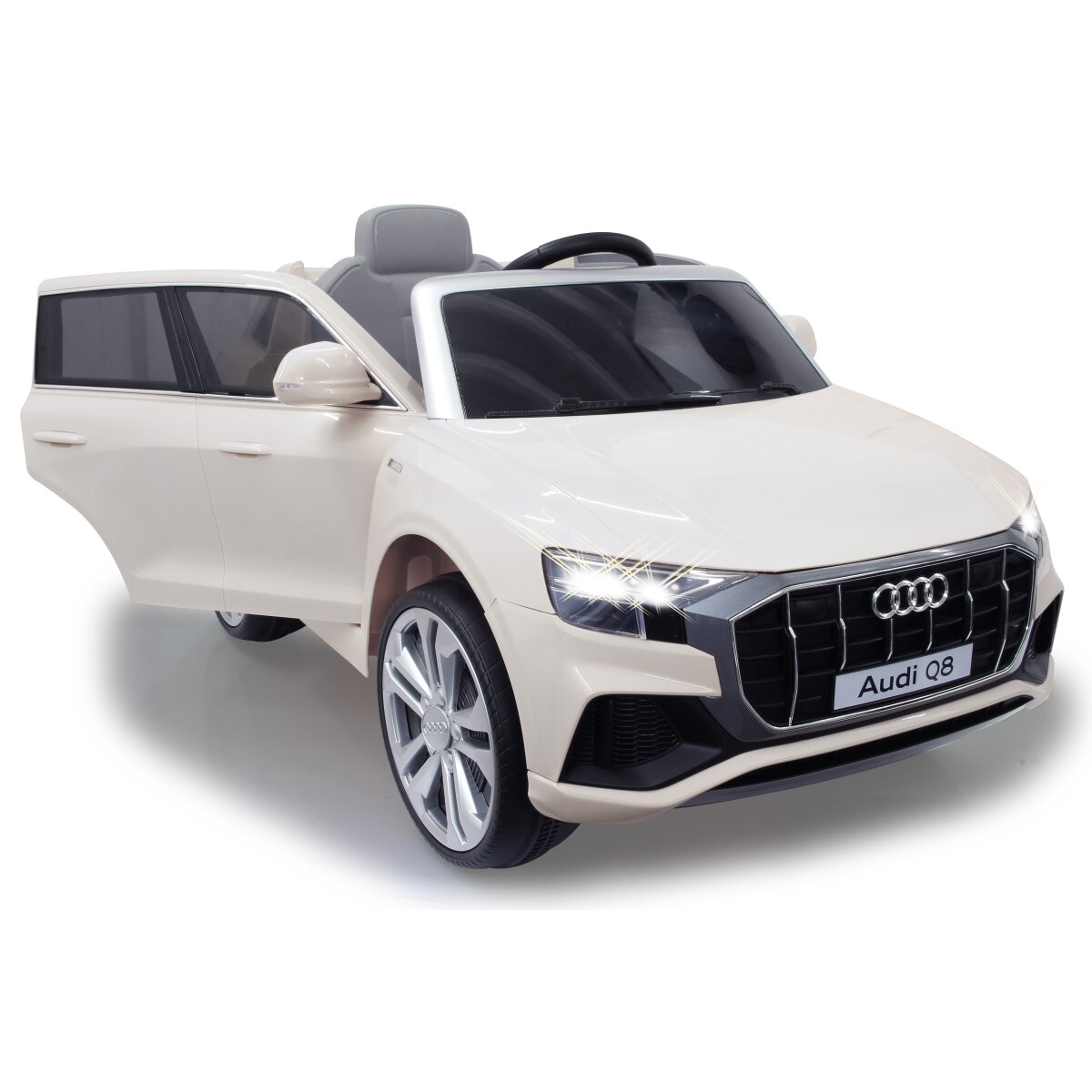 Kinderfahrzeug Audi Q8 weiß
