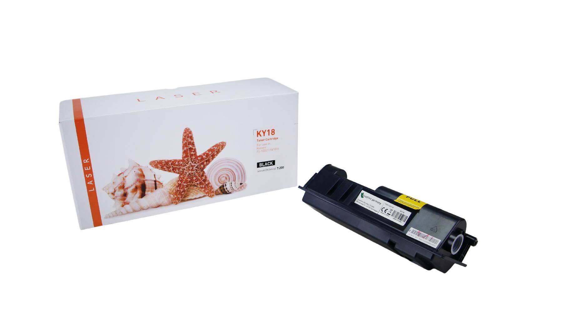 TK18 alternativ Toner black Kyocera  / TK18 / 7.200 Seiten