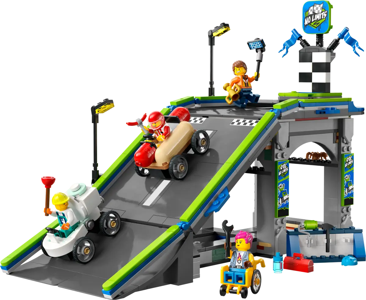 LEGO® 60460 - City Fahrzeuge - keine Limits: Seifenkistenrennen mit Rampe (436 Teile) LEGO® 60460 - City Fahrzeuge - keine Limits: Seifenkistenrennen mit Rampe (436 Teile)