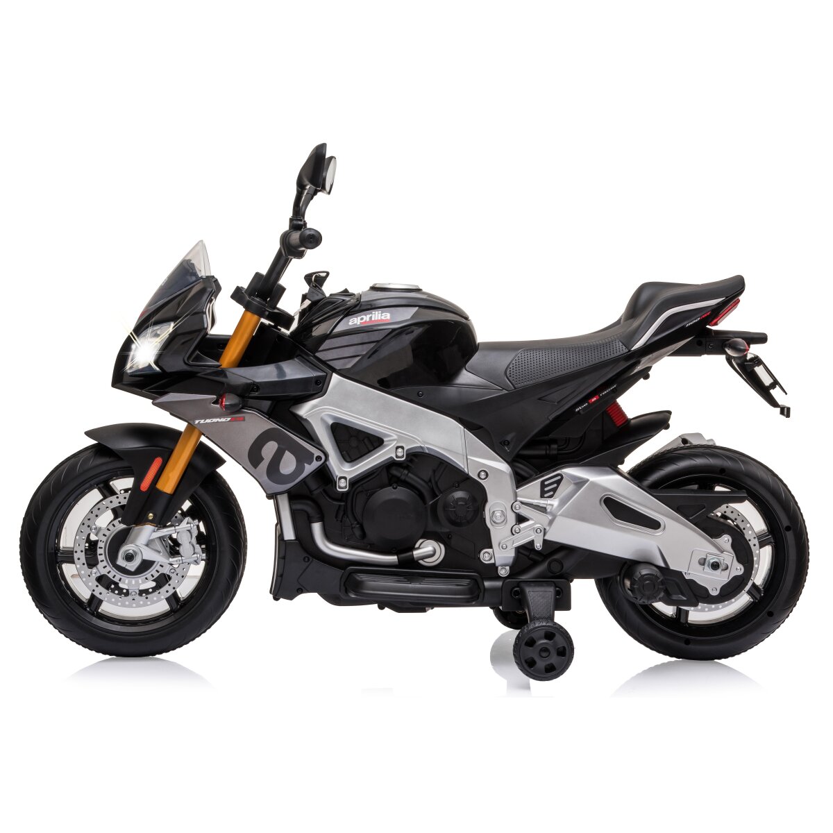 Kindermotorrad Aprilia Tuono V4 1100 RR schwarz