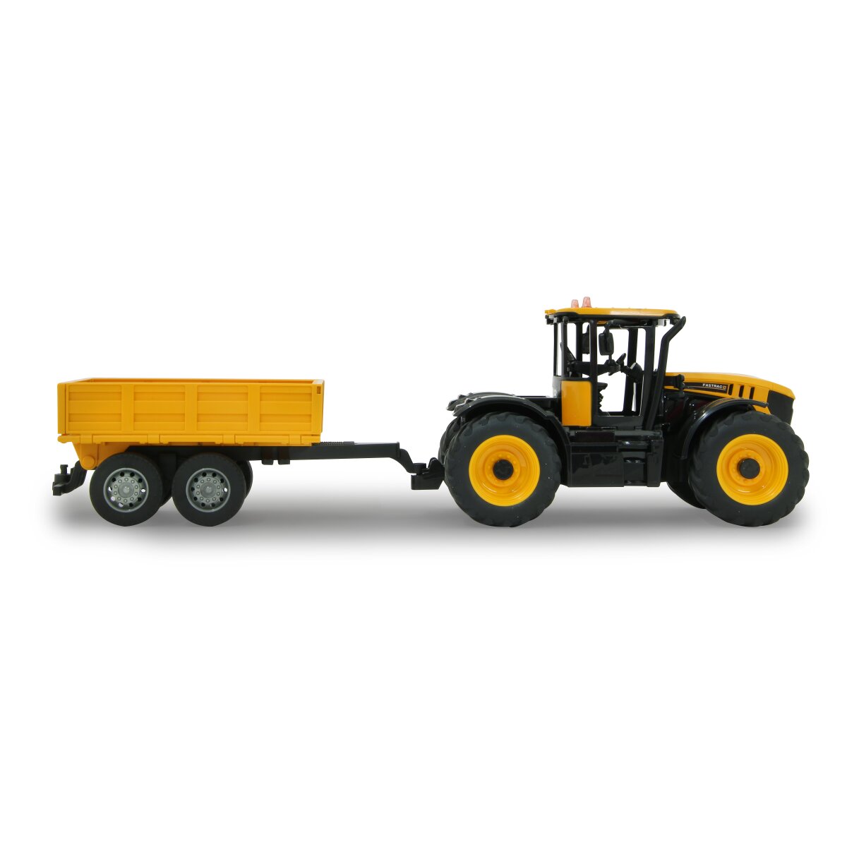 JCB Fastrac Traktor mit Kippanhänger 1:24 2,4GHz