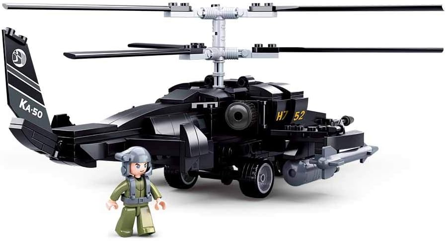 Sluban M38-B0752 - Model Bricks - Kampfhubschrauber Sluban M38-B0752 - Model Bricks - Kampfhubschrauber