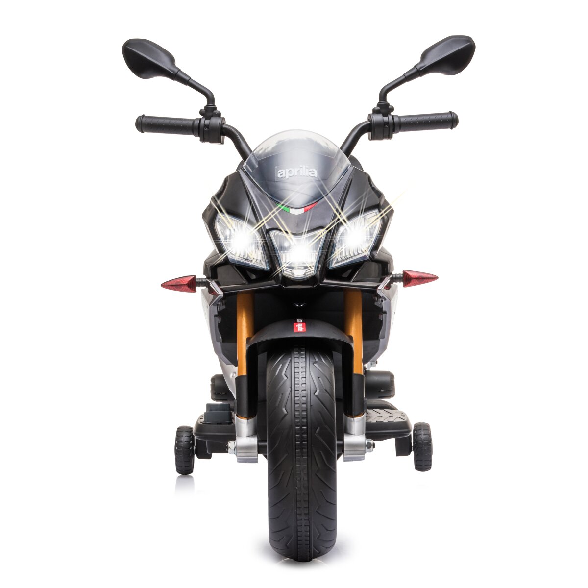 Kindermotorrad Aprilia Tuono V4 1100 RR schwarz