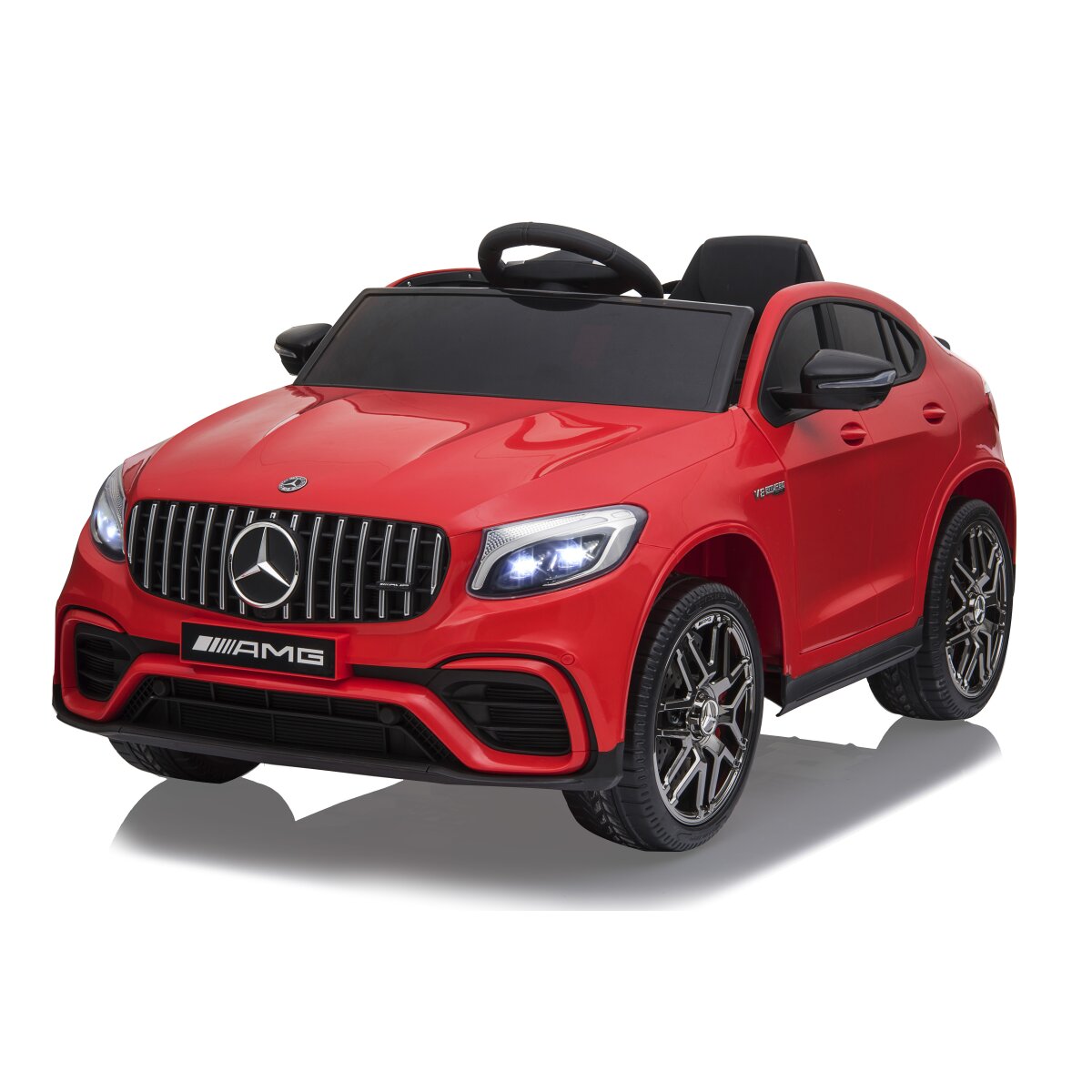Kinderfahrzeug Mercedes-AMG GLC 63 S Coupé rot