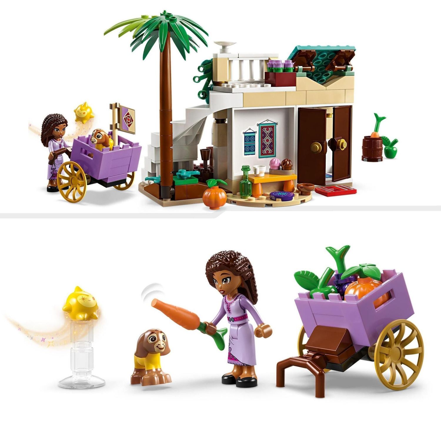 LEGO® 43223 - Disney - Wish: Asha in der Stadt Rosas (154 Teile) LEGO® 43223 - Disney - Wish: Asha in der Stadt Rosas (154 Teile)