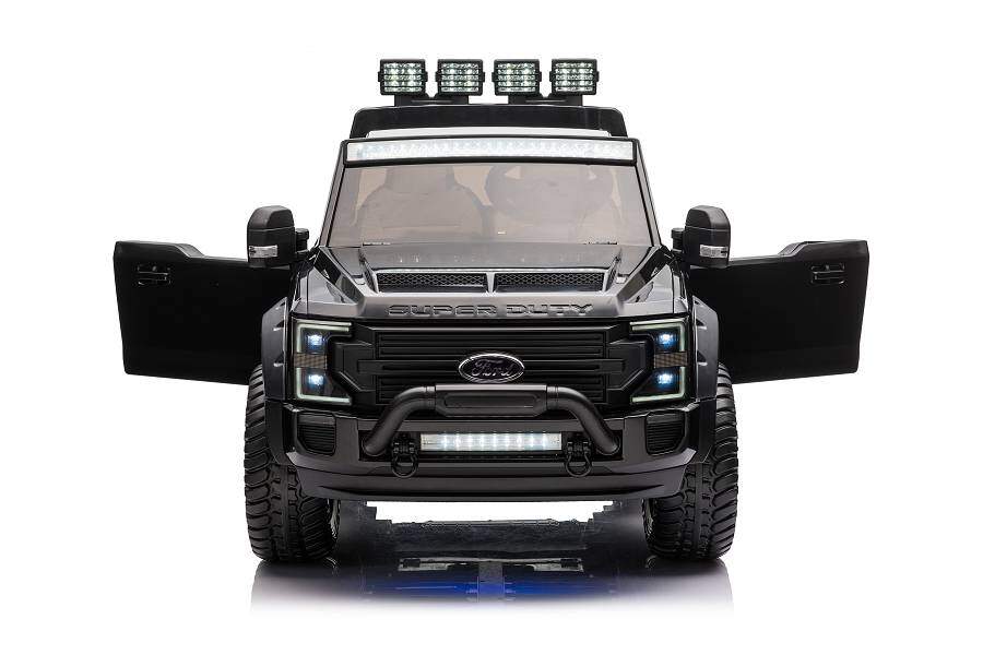 Elektro-Kinderfahrzeug Ford Super Duty - schwarz