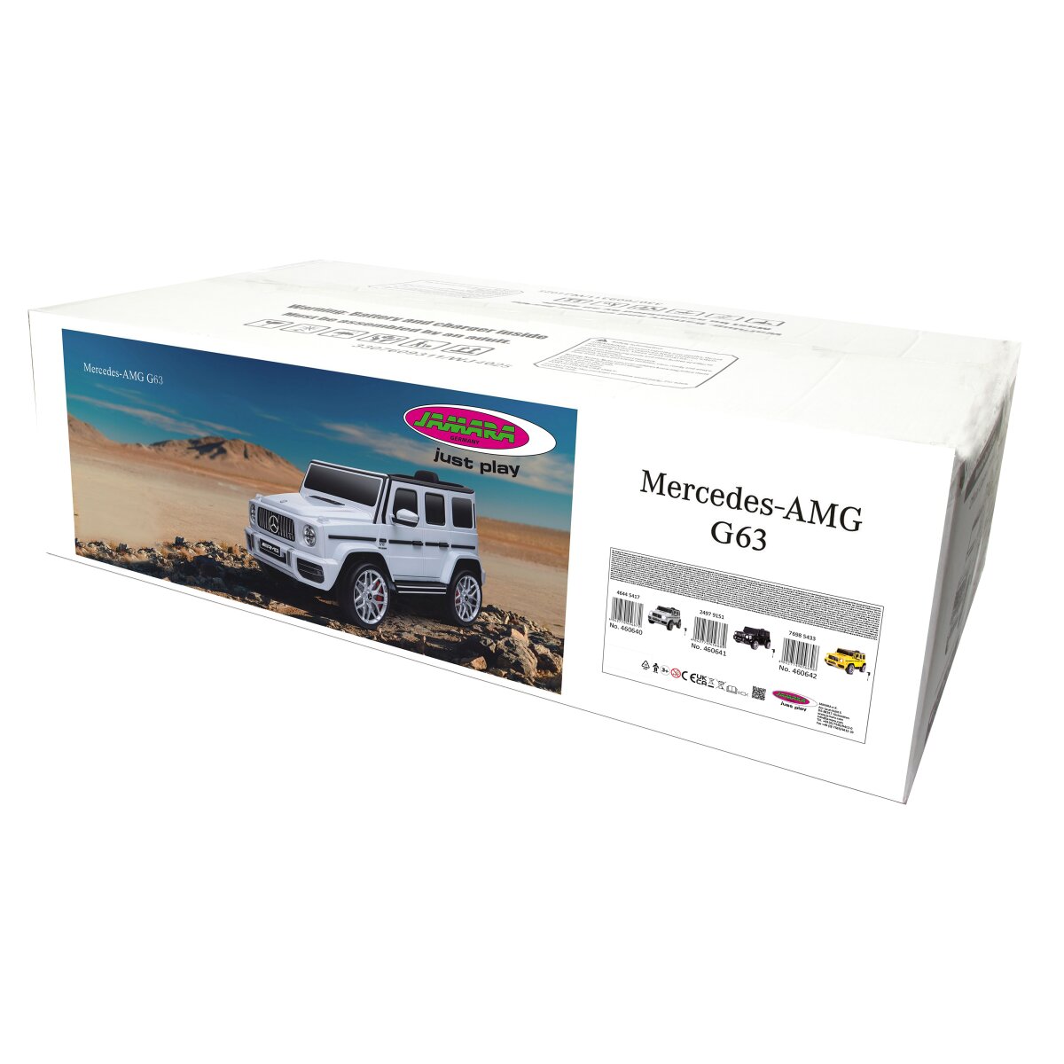 Kinderfahrzeug Mercedes-AMG G 63 weiß