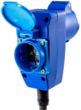 CEE Adapter auf Schutzkontakt-Stecker