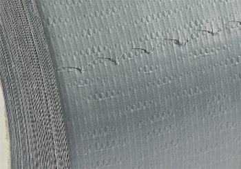 Gewebe-Klebeband / Gewebeband silber - Naturkautschuk-Kleber, 48mm x 50m