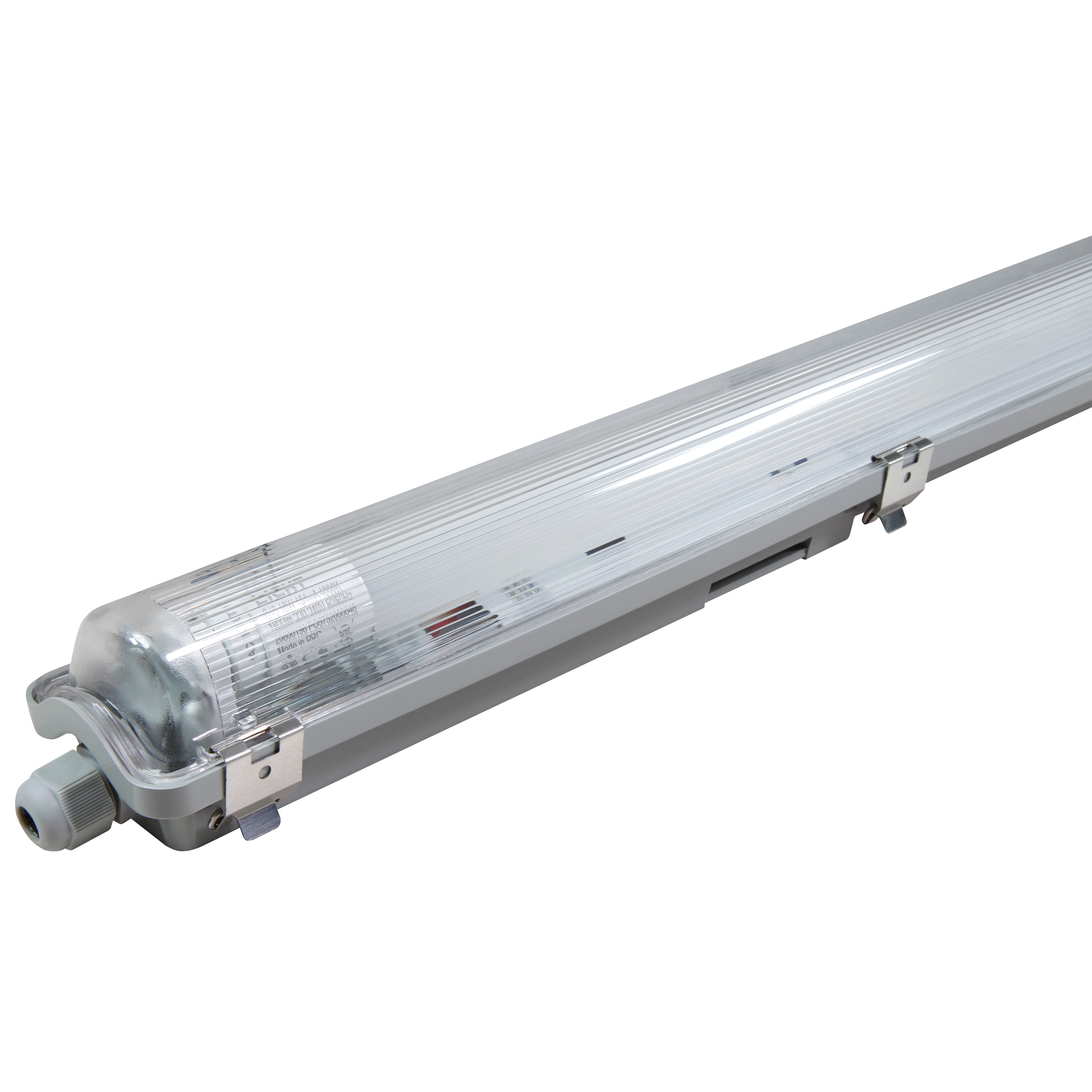 LED-Deckenleuchte für Feuchträume, IP65, 1x1800lm, 4000K, 128cm, neutralweiß