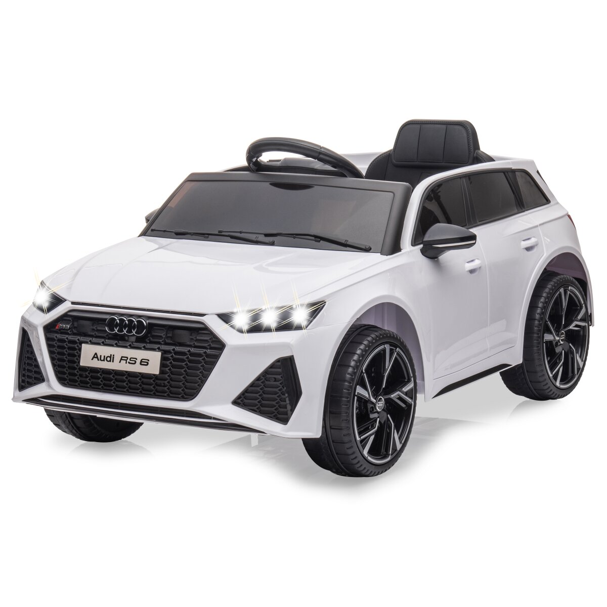 Kinderfahrzeug Audi RS 6 weiß