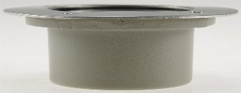 Solar LED Bodenstrahler "CTB-R", rund - ØxH 12x4cm, IP44, Edelstahl-Front