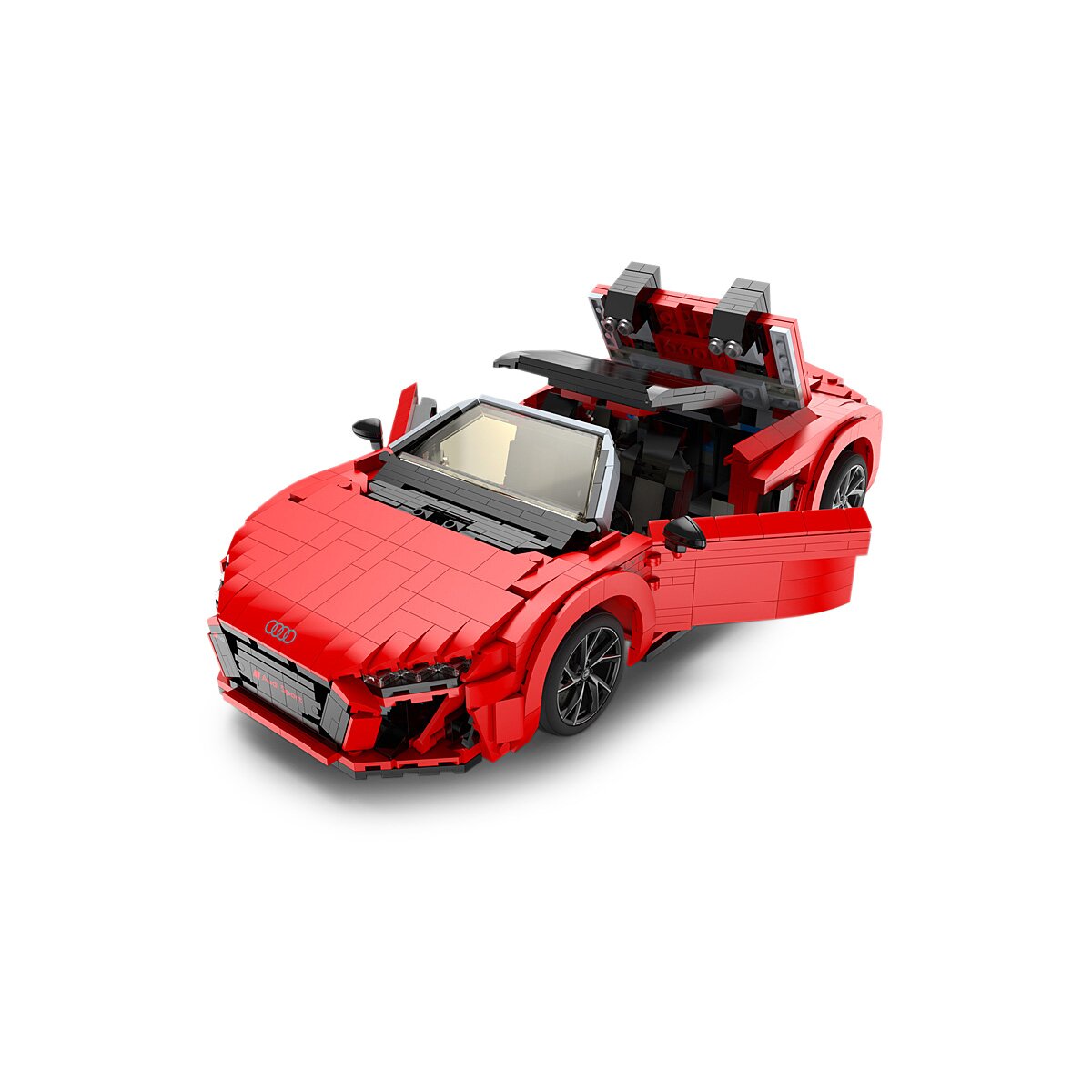 Audi R8 Spyder 1:14 rot Bricks