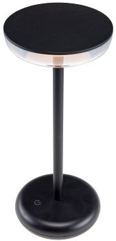 LED Akku-Tischleuchte "Foco Luz", 2900K, IP44, dimmbar, 26cm, matt schwarz LED Akku-Tischleuchte "Foco Luz", 2900K, IP44, dimmbar, 26cm, matt schwarz