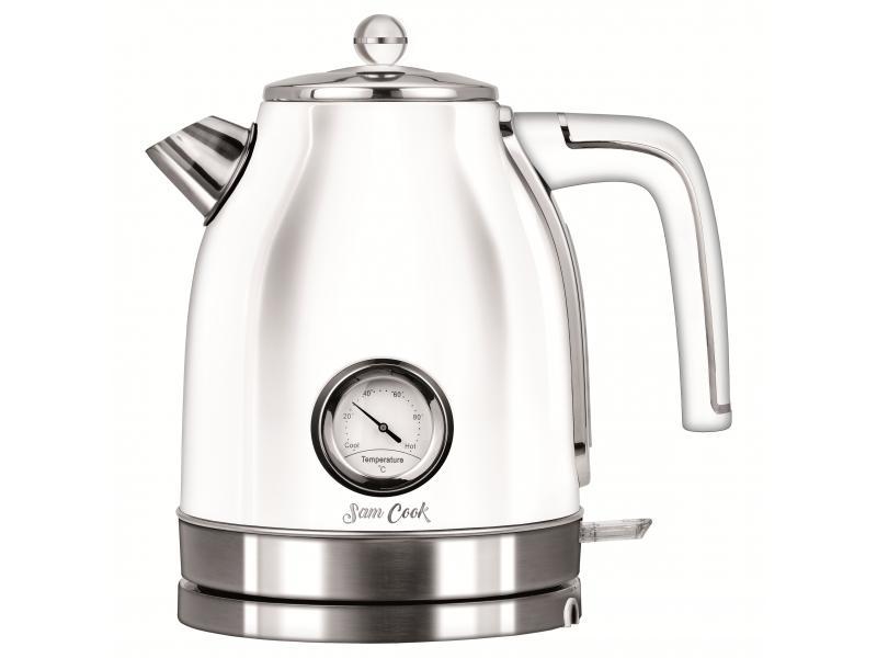 Sam Cook Wasserkocher 1,7l - PSC-100/W Weiß