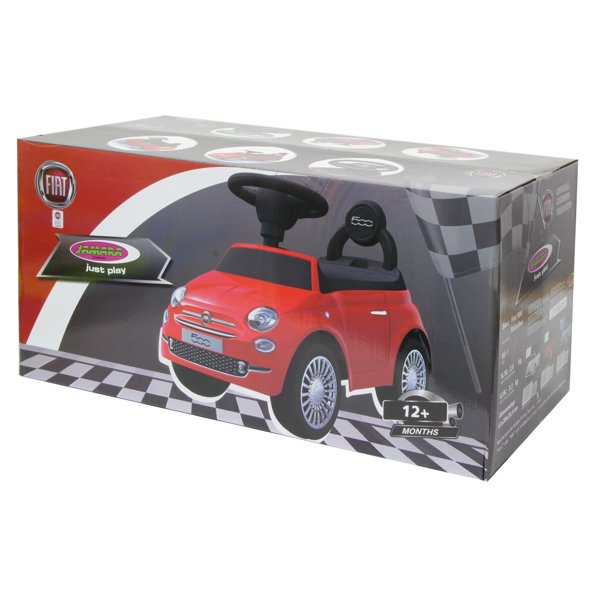 Rutscher Fiat 500 blau