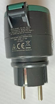 Funk-Steckdose für "Pilota Casa" Pro - IP44, 230V, 2000W, max. 30m