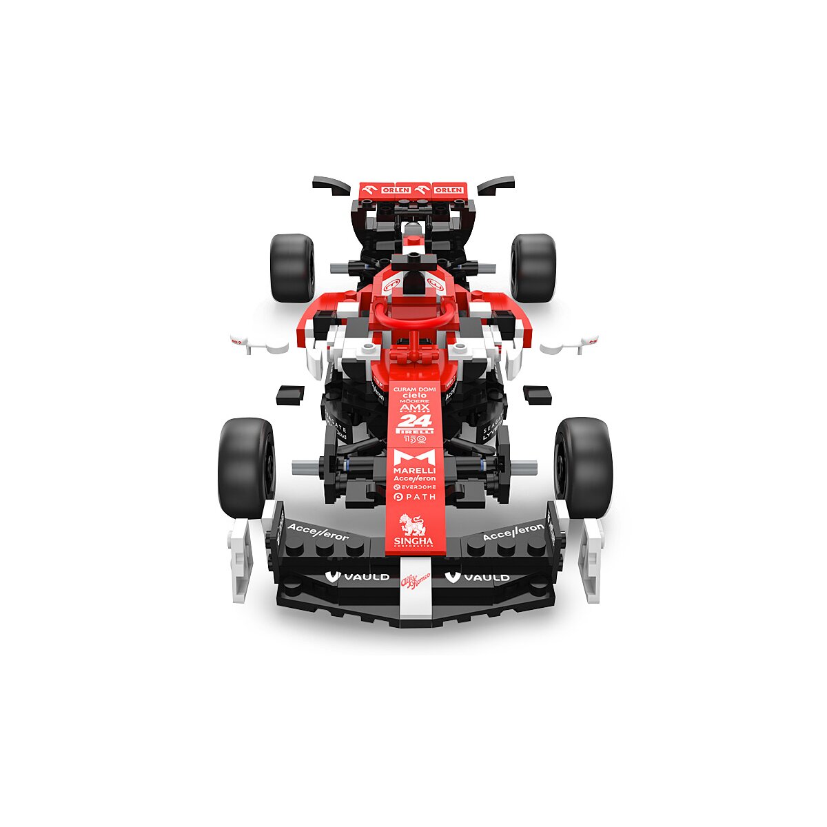 Alfa Romeo F1 C42 1:24 rot Bricks