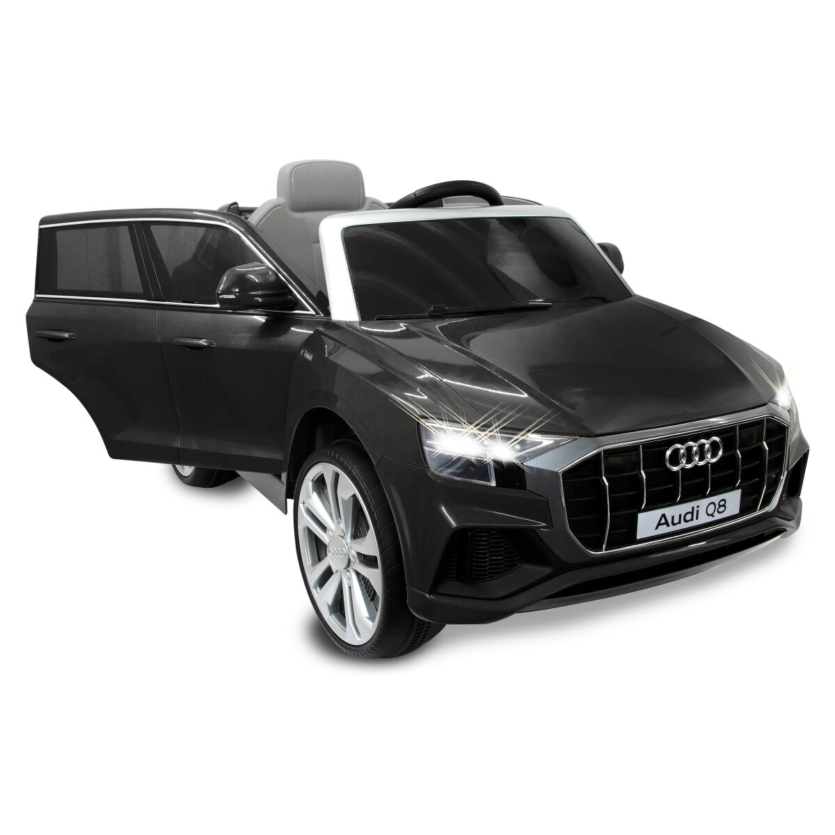 Kinderfahrzeug Audi Q8 schwarz