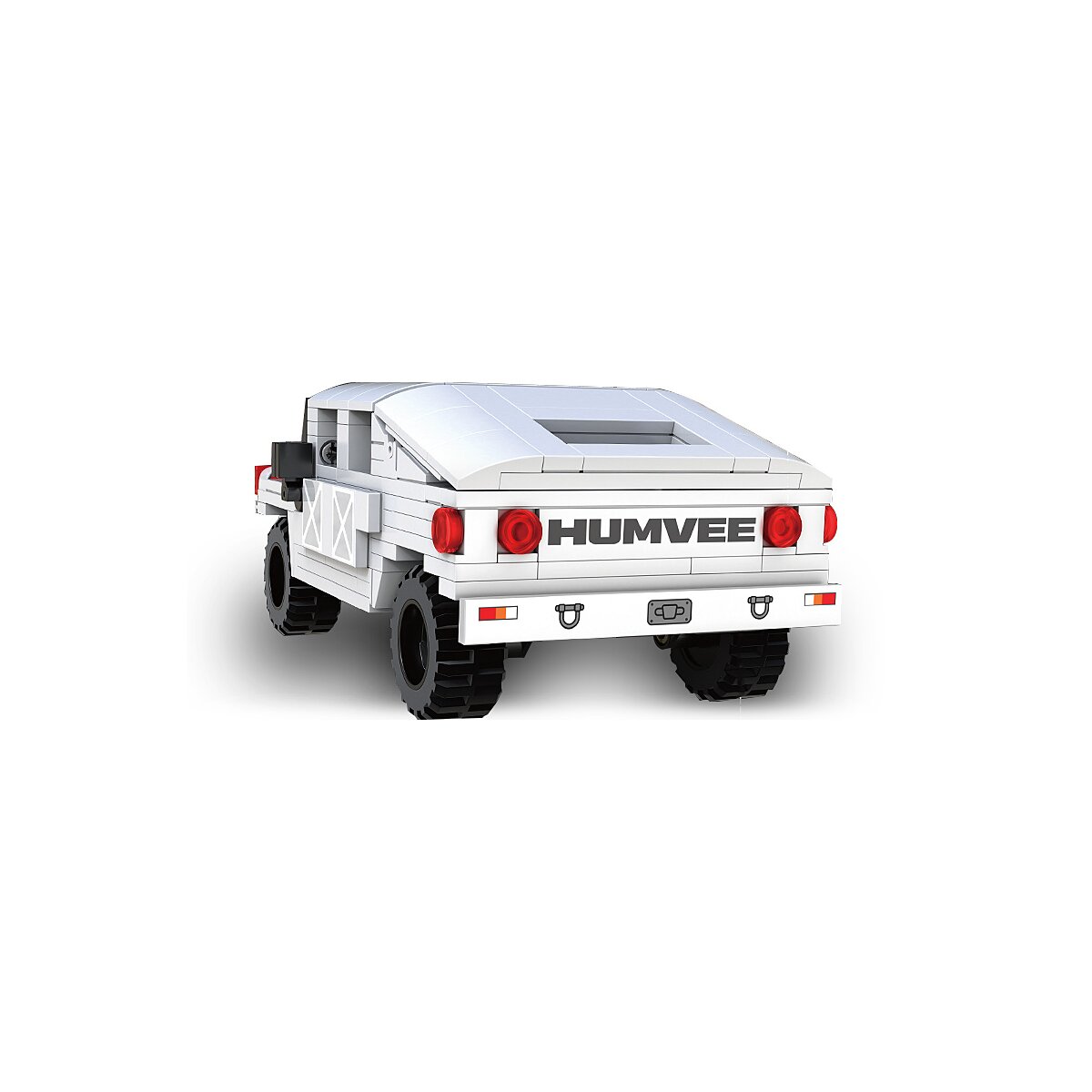 CaDA Set C55022W Humvee 1:24 weiß Bricks