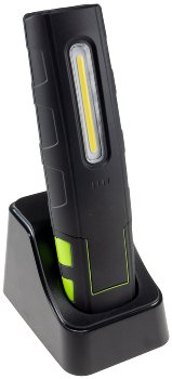 LED Stableuchte mit Akku "FlexiLED 880", Ladeschale, Magnetfuß,10W, 880lm,IP67