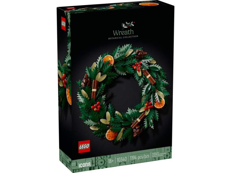 LEGO Icons - Weihnachtskranz (10340)