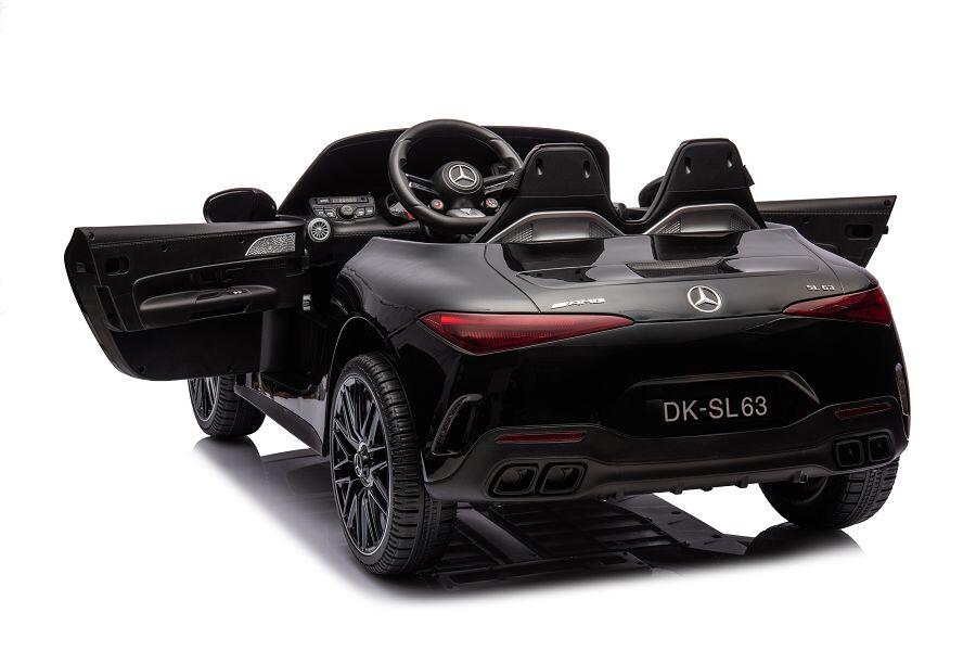 Elektro-Kinderfahrzeug Mercedes SL63 AMG - schwarz
