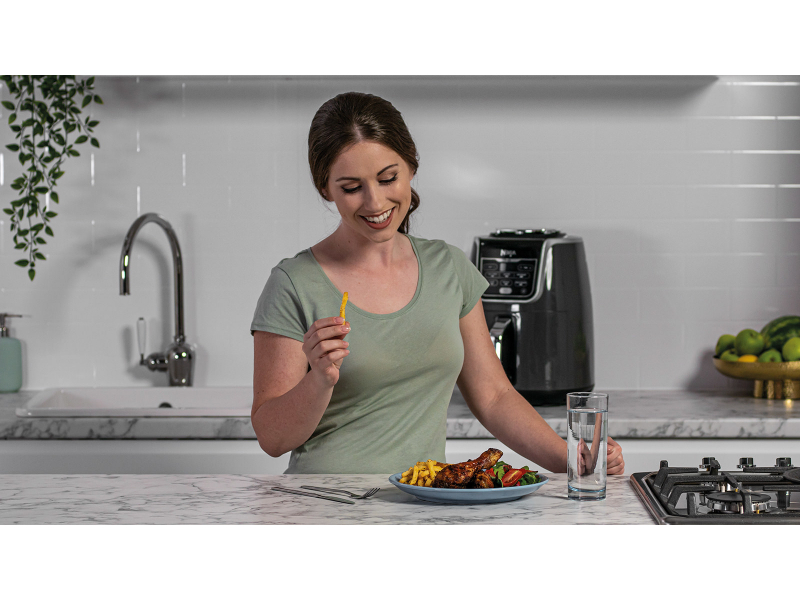 Ninja Foodi Heißluftfritteuse/Grill Grau AF160EU