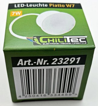 LED-Modul "Piatto W7" neutralweiß - 120°, 4200K, 230V, 7W, 550lm, 50x24mm