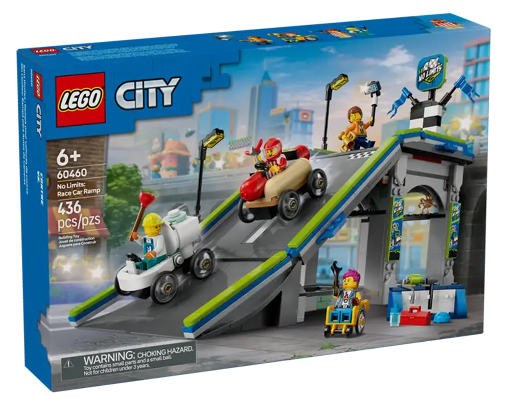 LEGO® 60460 - City Fahrzeuge - keine Limits: Seifenkistenrennen mit Rampe (436 Teile) LEGO® 60460 - City Fahrzeuge - keine Limits: Seifenkistenrennen mit Rampe (436 Teile)
