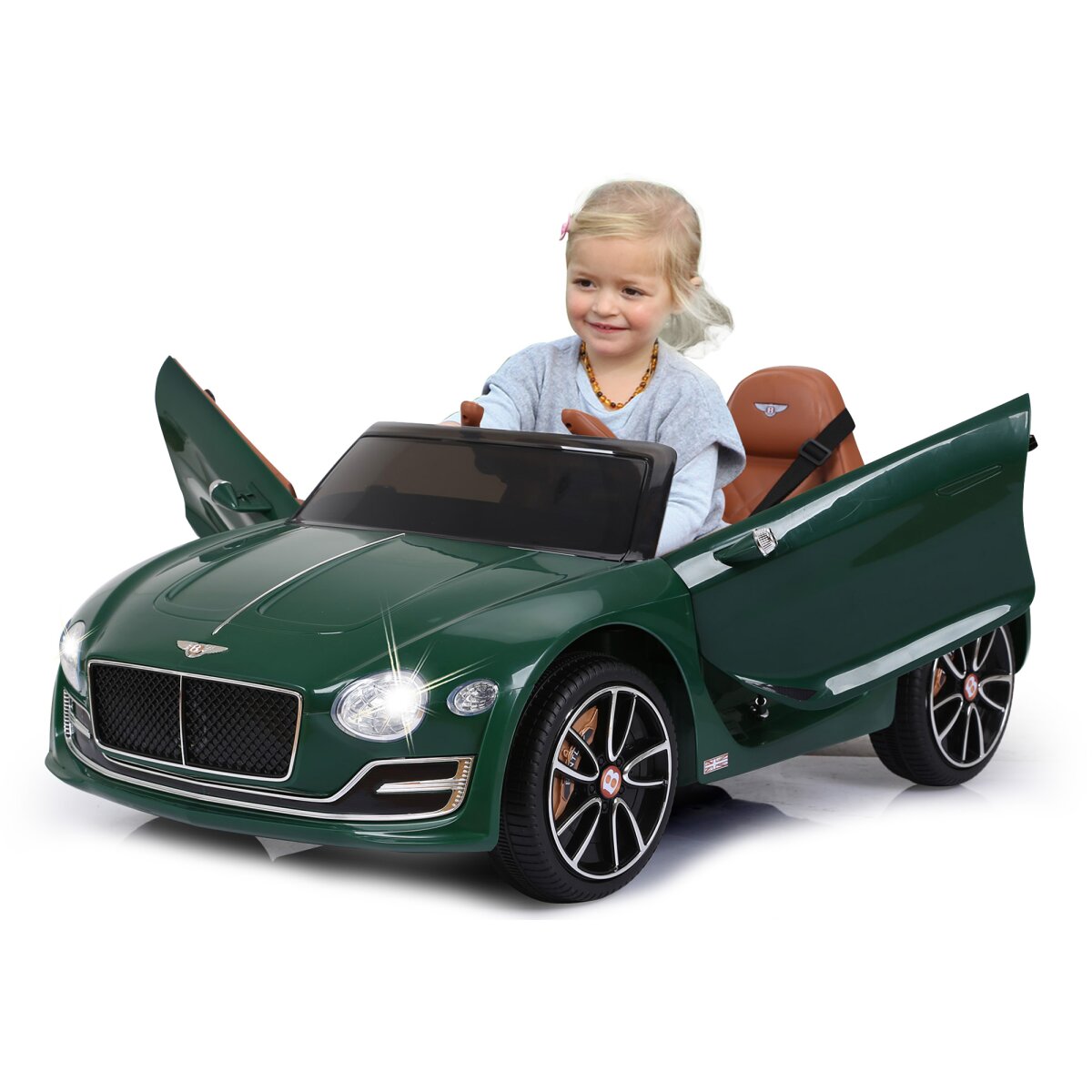 Elektro-Kinderfahrzeug Bentley EXP12 grün 12V