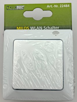MILOS WiFi Schalter - Android + iOS- App,Alexa/Google tauglich