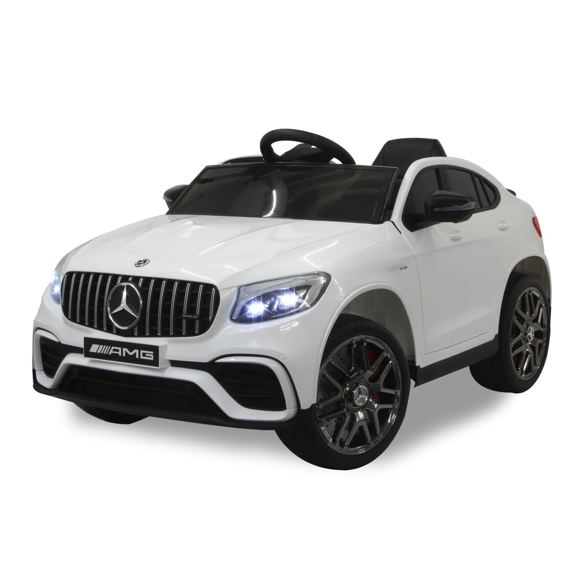 Kinderfahrzeug Mercedes-AMG GLC 63 S Coupé weiß