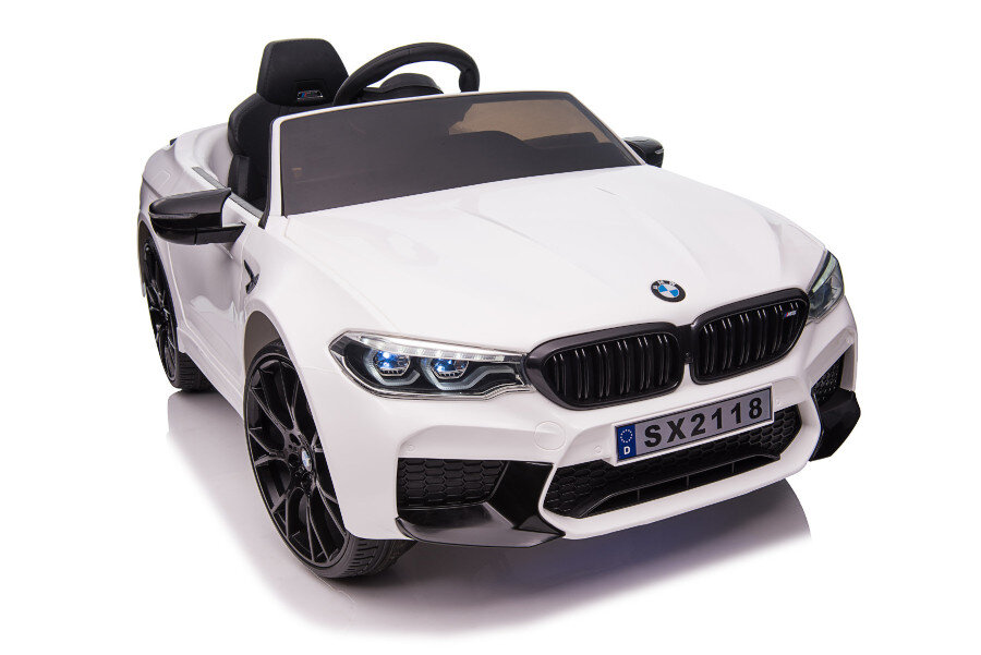 Elektro-Kinderfahrzeug BMW M5 - weiß