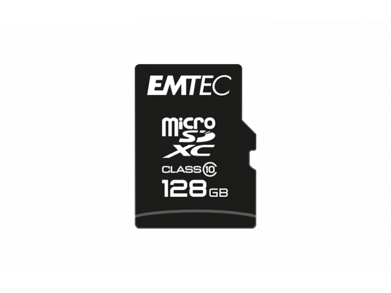 MicroSDXC 128GB EMTEC +Adapter CL10 CLASSIC Blister
