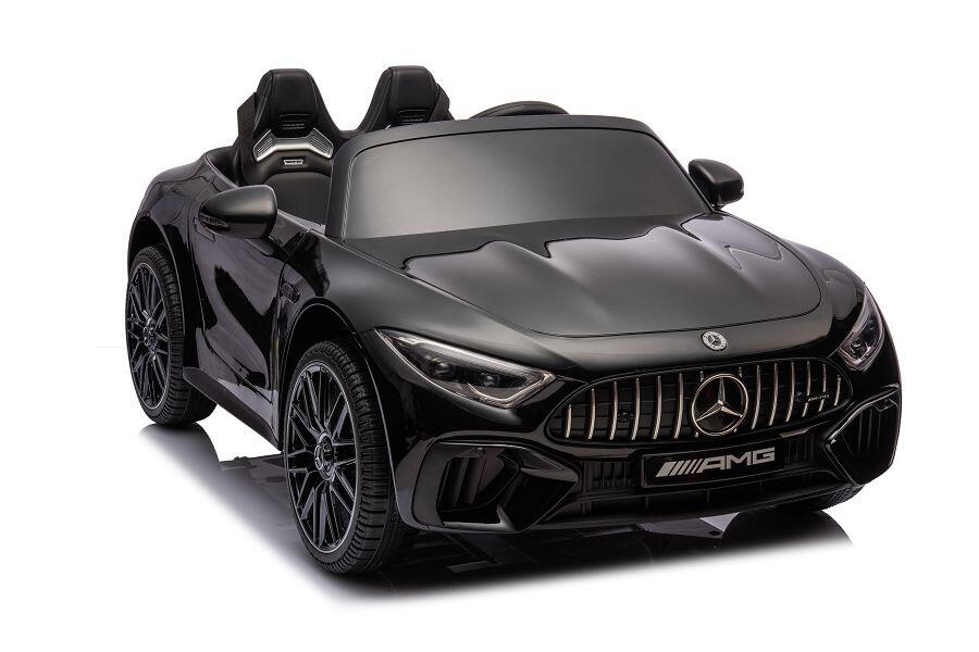 Elektro-Kinderfahrzeug Mercedes SL63 AMG - schwarz