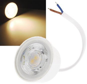 LED-Modul "Piatto N5" warmweiß - 38°, 2900K, 230V, 5W, 370lm, 50x24mm