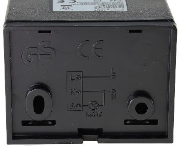 Aufputz Bewegungsmelder "CBM" 180° - IP44, 1-1000W, 3-Draht, schwarz