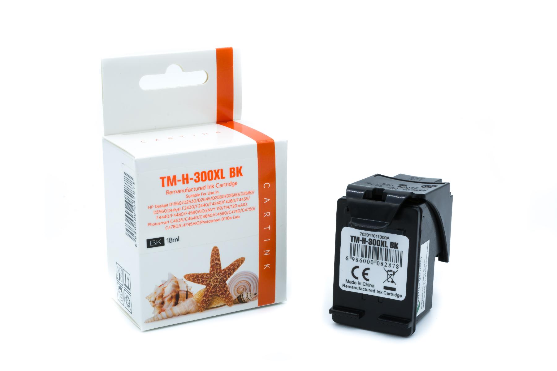 300BKXL Refill Tinte black HP / CC641EE / 16ml