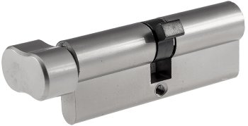 Schließzylinder 80mm (40+40mm) mit Knauf - Profil-Zylinder, 5 Sicherheits-Schlüssel